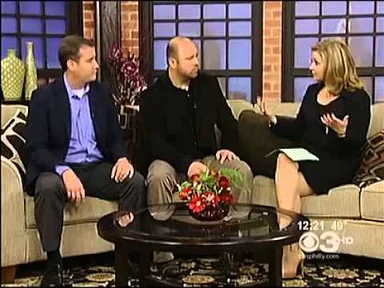 Ken Wisnefski appearing on CBS3 Talk Philly